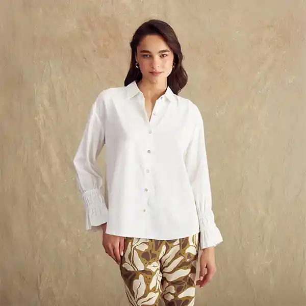 Camisa Paradiso L Blanco