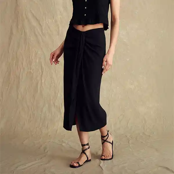 Falda Paradiso Mallorca Xl Negro