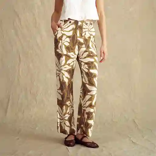 Pantalón Paradiso Amalfi 36 Verde