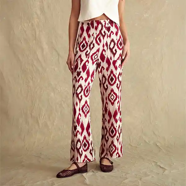 Pantalón Paradiso Amalfi 42 Burdeo