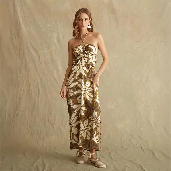 Vestido Paradiso Mykonos Xl Verde