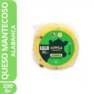 Queso Mantecoso Con Albahaca