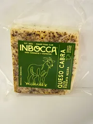 Queso Cabra Oliva Pimienta Negra Inbocca 150 G