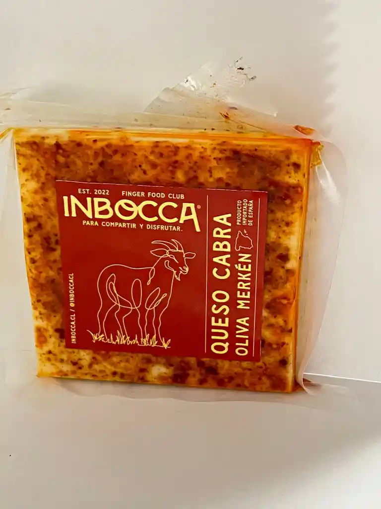 Queso Cabra Oliva Merkén Inbocca 150 G
