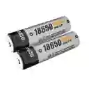 Pack 2 Bateria Recargable 18650 4800 Mah 3.7v Sdnmy