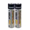 Pack 2 Bateria Recargable 18650 4800 Mah 3.7v Sdnmy