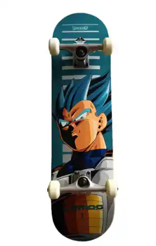 Skate Primitive X Dragon Ball Super Vegeta By Lemos 8.125"