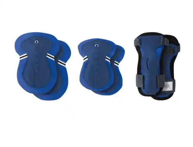 Set De Protecciones Junior Globber Navy Blue Xs (6-10años)