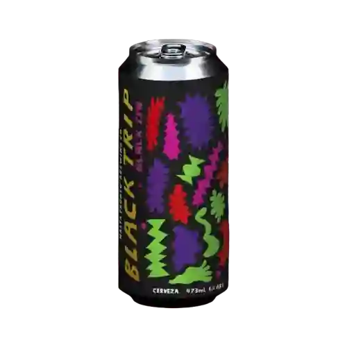 Cerveza Hasta Pronto Black Trip (black Ipa) 473ml