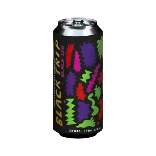 Cerveza Hasta Pronto Black Trip (black Ipa) 473ml