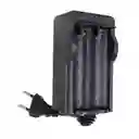 Cargador Doble Baterías Litio 18650