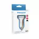 Cargador Auto Doble Usb Pantalla Led Philco