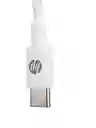 Cable Hp Usb Tipo-c 1mt Blanco Dhc-tc100-1m