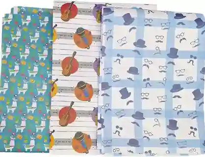 Pliego De Papel De Regalo, Diseños Variados Caballero 90x70