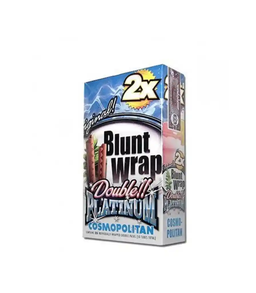 Display Blunt Wrap Hemp Platinum Cosmopolitan 25u