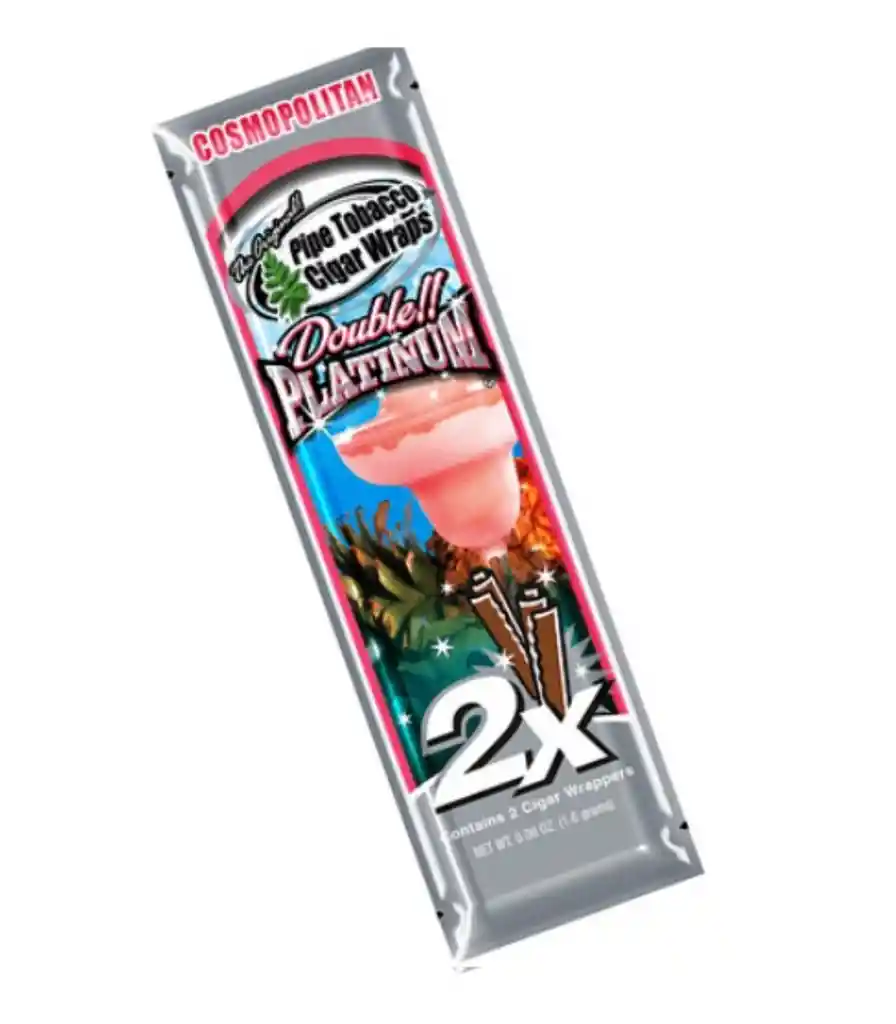 Display Blunt Wrap Hemp Platinum Cosmopolitan 25u