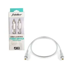 Cable Óptico Audio Digital Toslink 1.8mts Fiddler