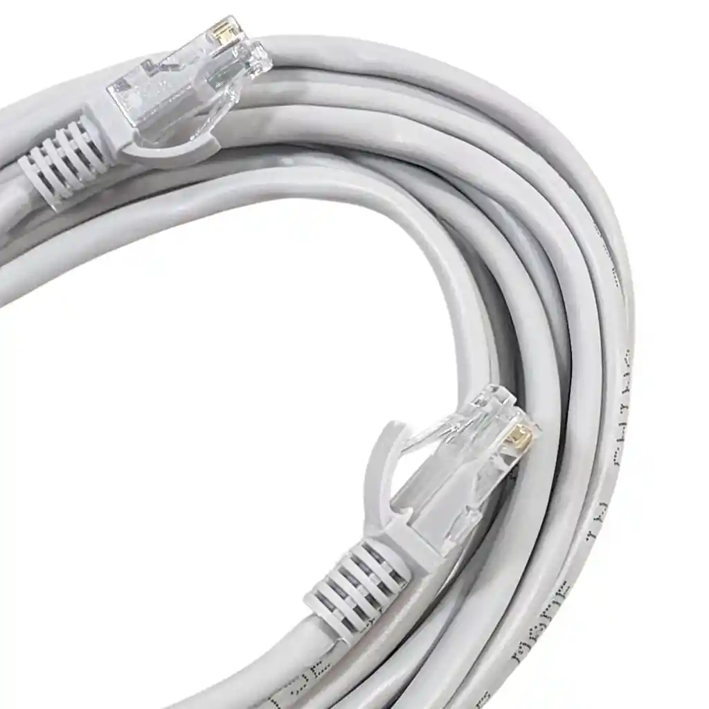 Cable De Red 5 Mt Gris Cat 5e Mod 29utp-5e05m