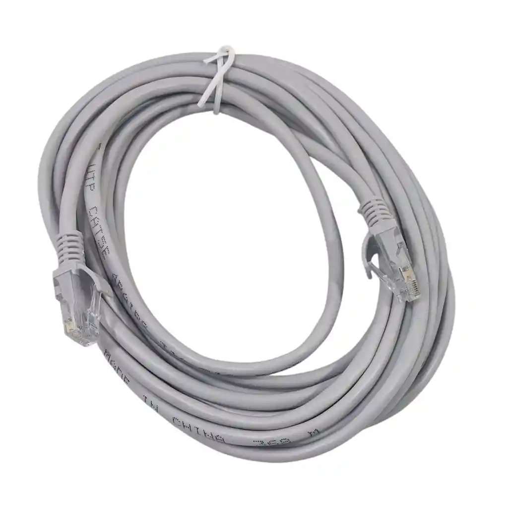Cable De Red 5 Mt Gris Cat 5e Mod 29utp-5e05m