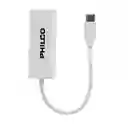 Adaptador Lan Usb 3.1 Tipo C Ethernet Rj45 Philco