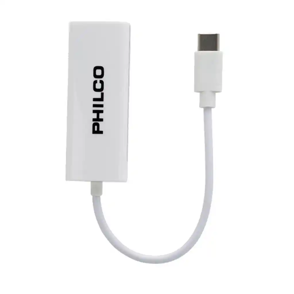 Adaptador Lan Usb 3.1 Tipo C Ethernet Rj45 Philco