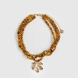 Collar Capas Mostacillas Camel