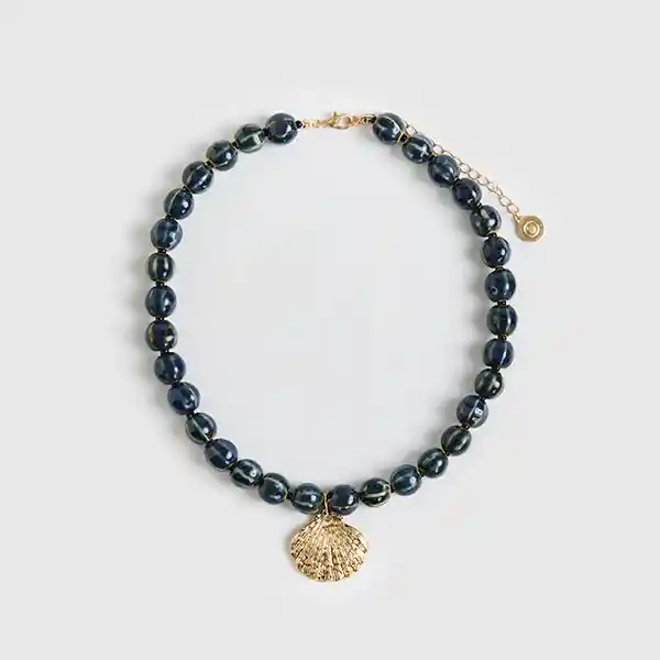 Collar Street Borlas Azul