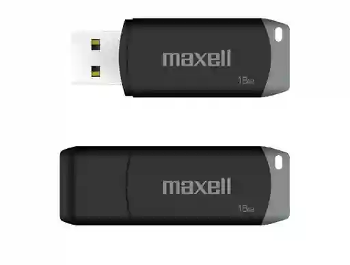 Pendrive Usb 2.0 16gb Maxell Negro/gris