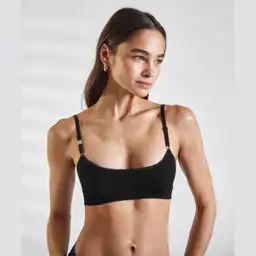 Bralette Doble Uso S Negro