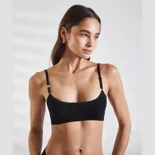 Bralette Doble Uso L Negro