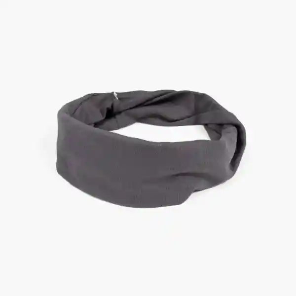 Cintillo Nudo Unicolor Gris