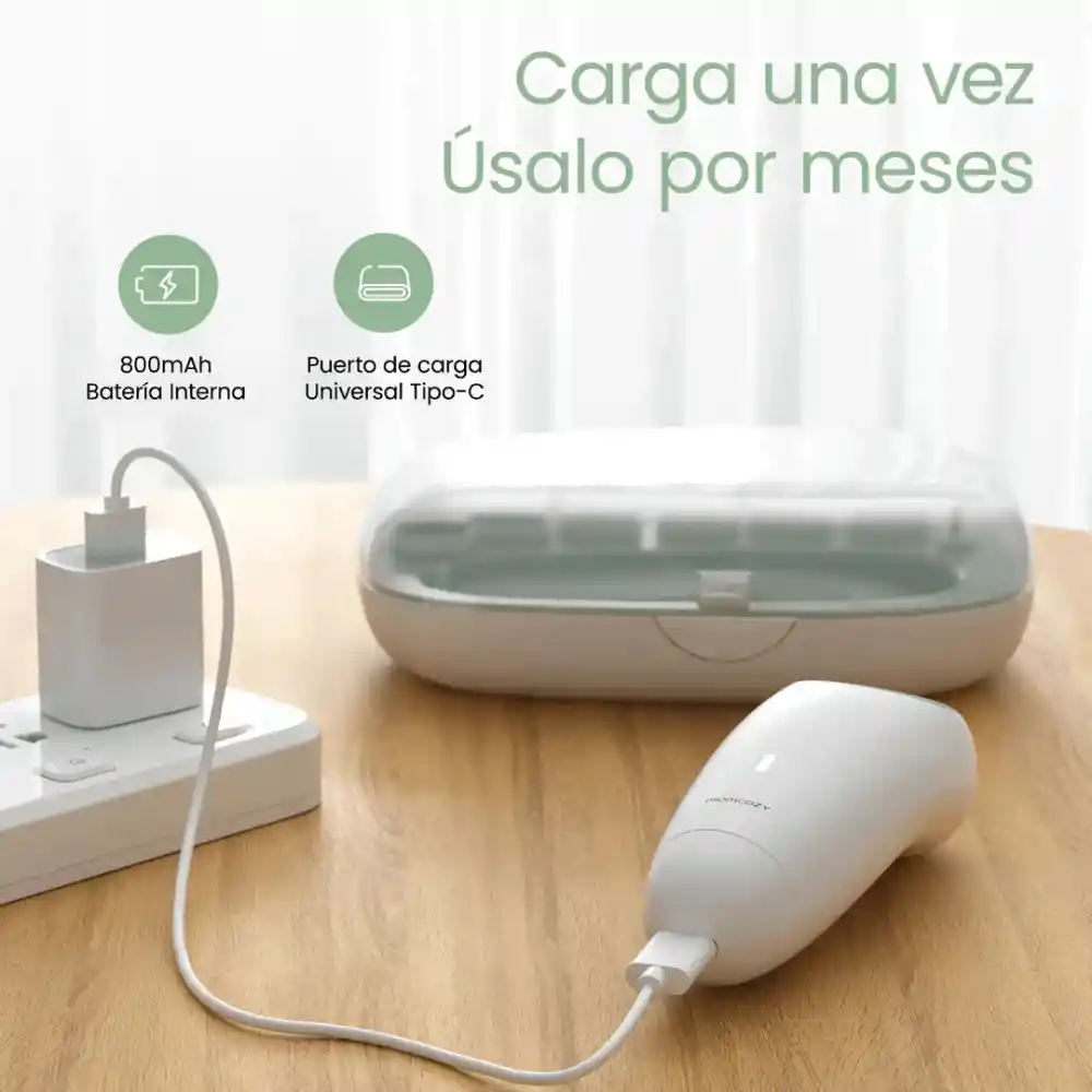 Set De Lima Eléctrico Para Uñas Momcozy