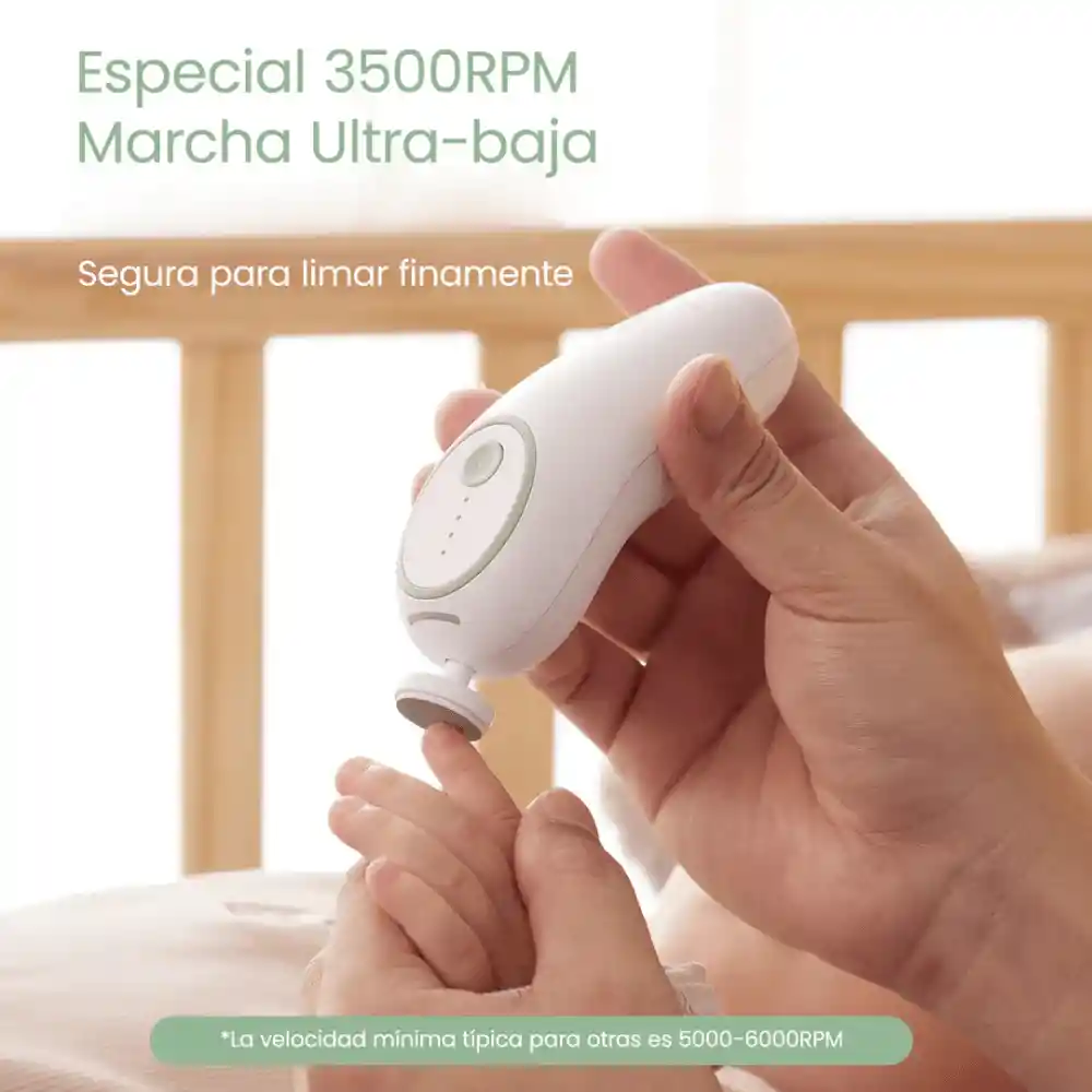 Set De Lima Eléctrico Para Uñas Momcozy