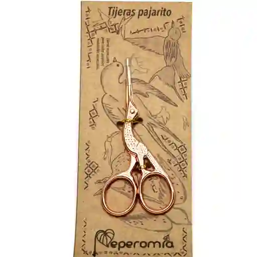 Tijera Pequeña Cobre