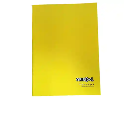 Cuaderno College 80 Hojas Matemáticas 7 Mm