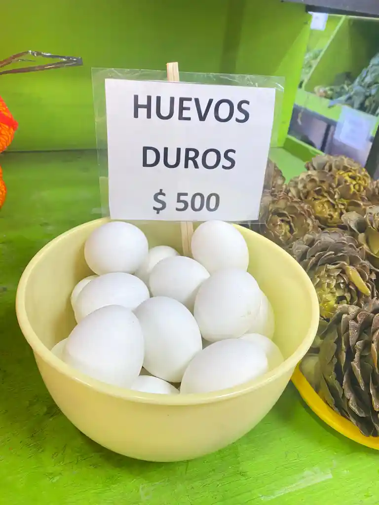 Huevos Cocidos 1 Unidad