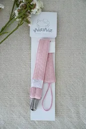 Porta Chupete Rosado U