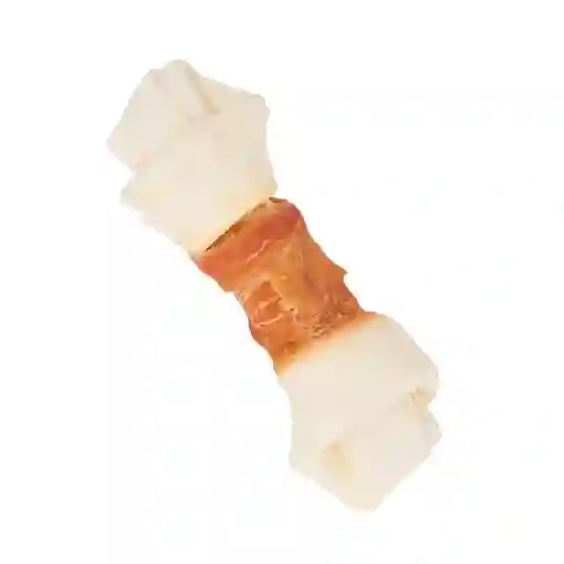 Cartilago Snack Perro Cuero Envuelto En Pollo 1 Hueso 20 Cm