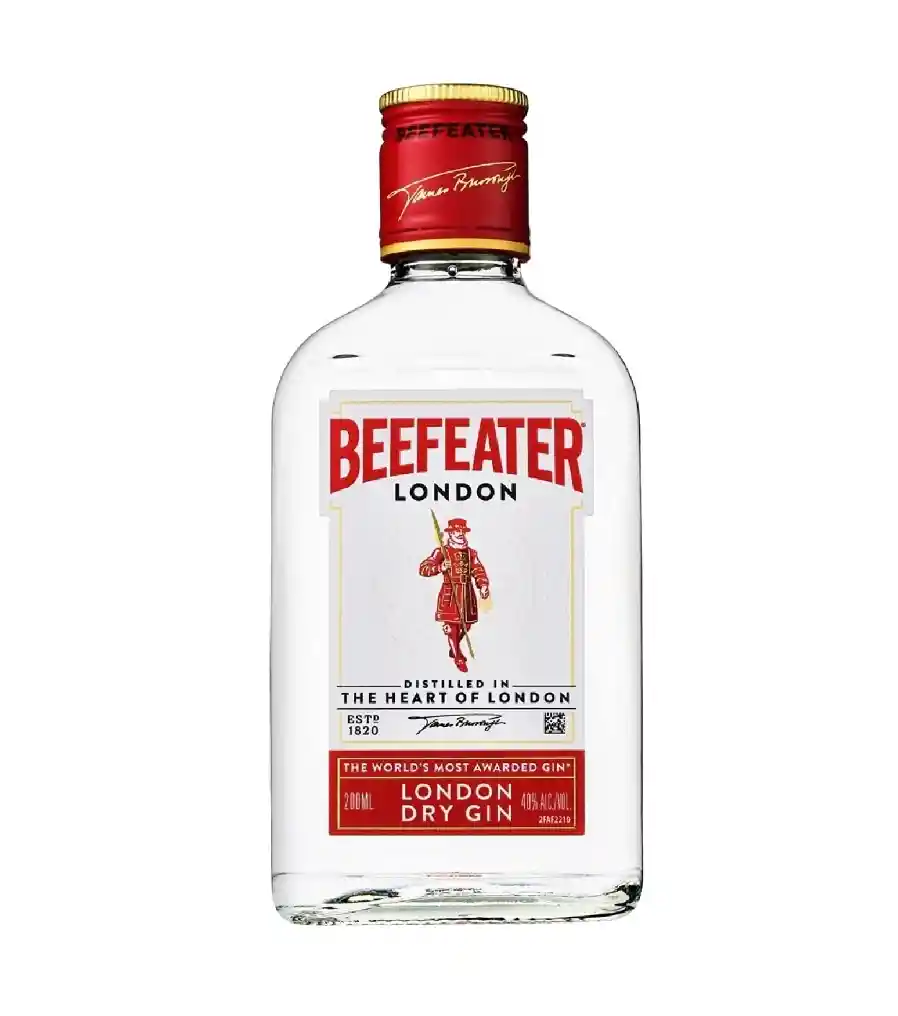 Beefeater London Dry Gin Petaca 200 Ml