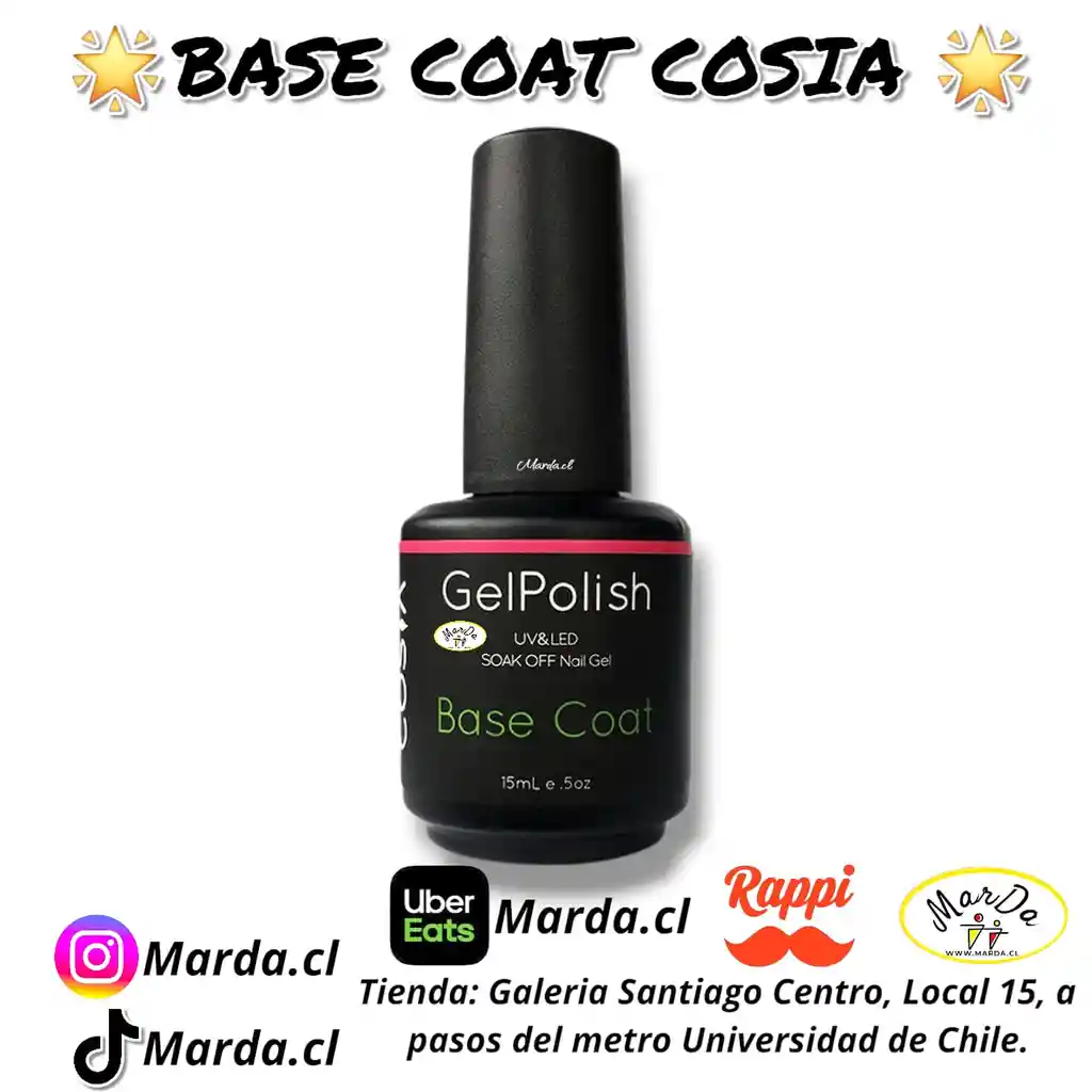 Base Coat Cosia 15 Ml