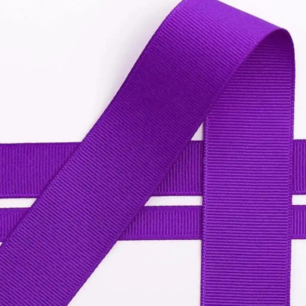 Cintas Genero Falla, Gross 2.5 Cm X 13,7 Metros Morado