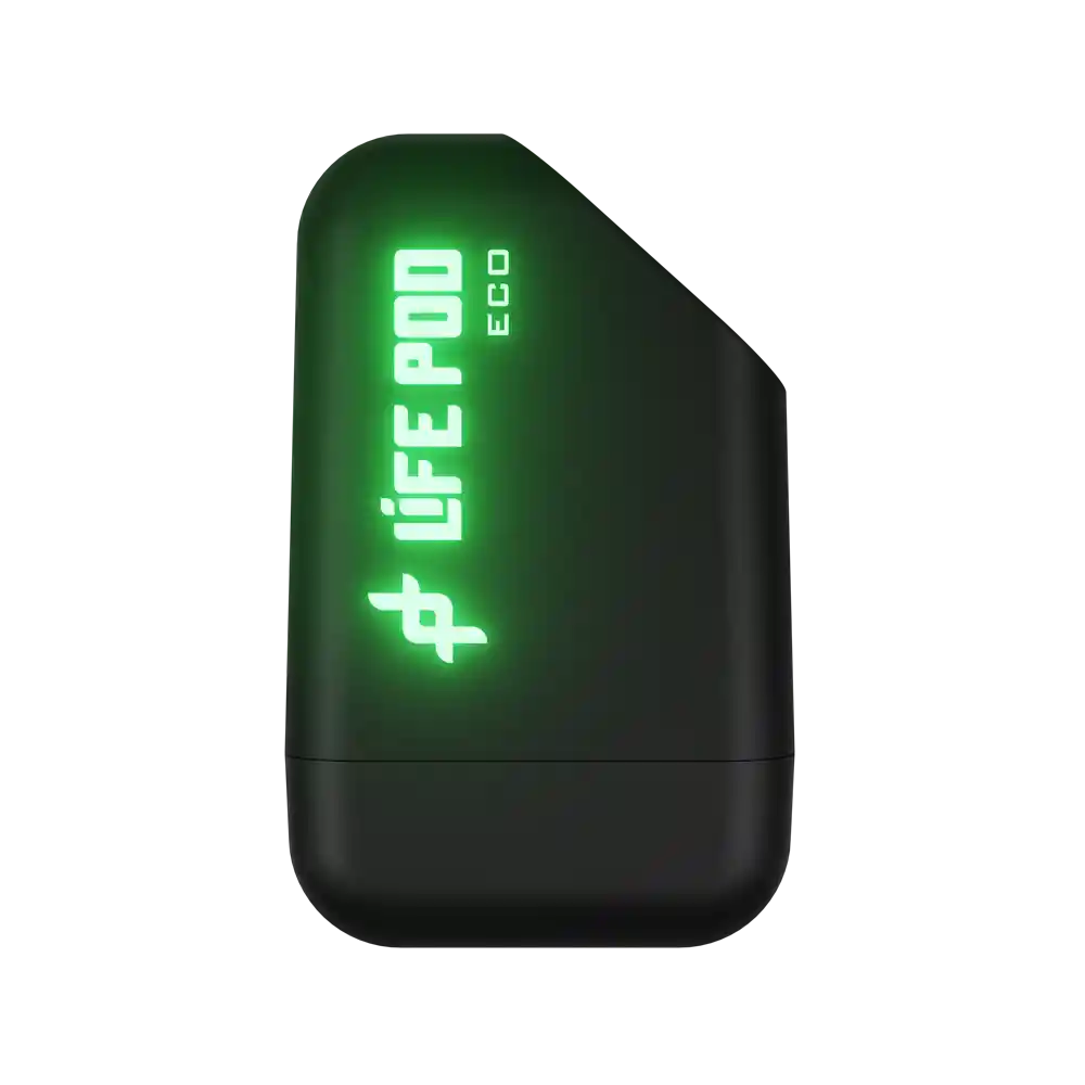 Vaporizador Life Pod Eco Pro Bateria Led Green