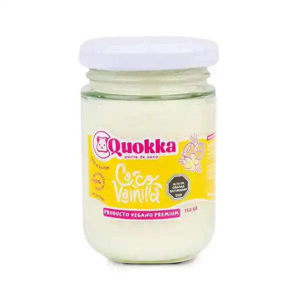 Yogurt Vegano Coco Vainilla (150g) Quokka