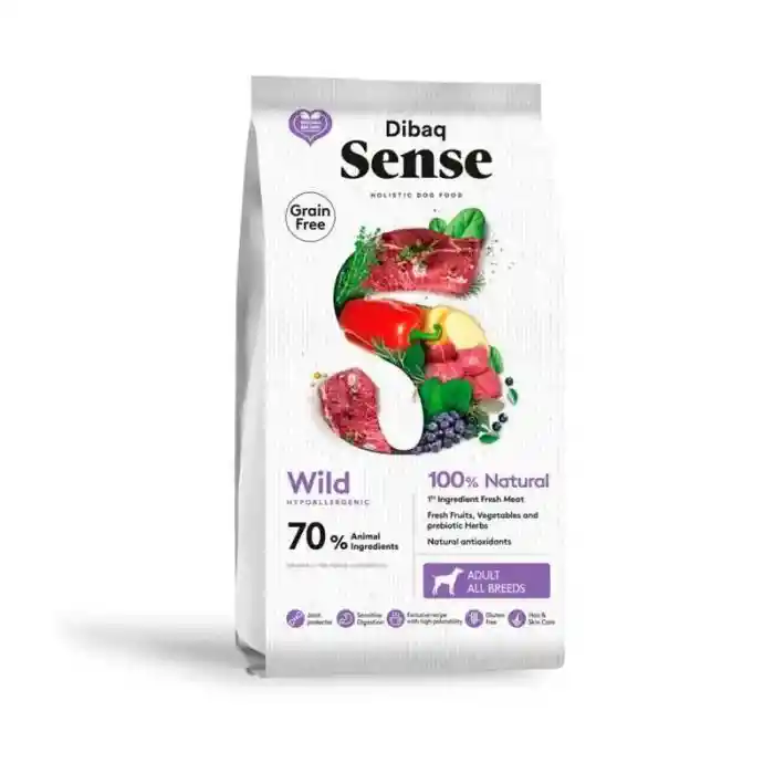 Sense Perro Wild 2 Kg Ciervo Jabali