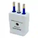Enchufe Macho Vertical Philco 2p+t Blanco