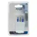 Enchufe Macho Vertical Philco 2p+t Blanco