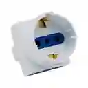 Enchufe Adaptador Schuko Triple Philco