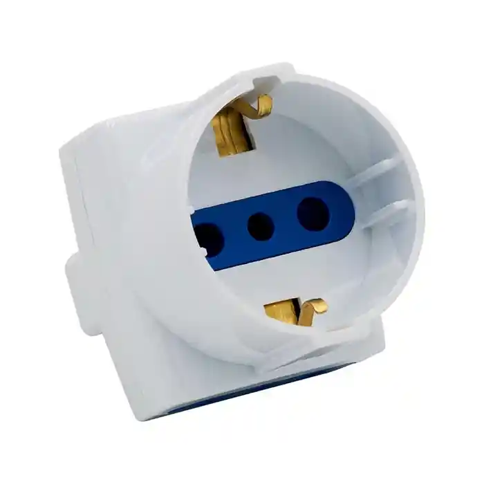 Enchufe Adaptador Schuko Triple Philco
