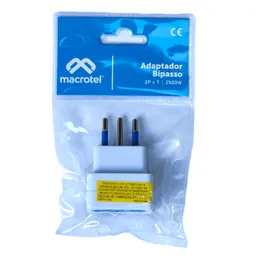 Enchufe Adaptador Bipaso Macrotel 10/16 2500w