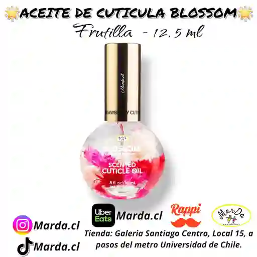Aceite De Cuticulas Blossom Frutilla 12,5 Ml